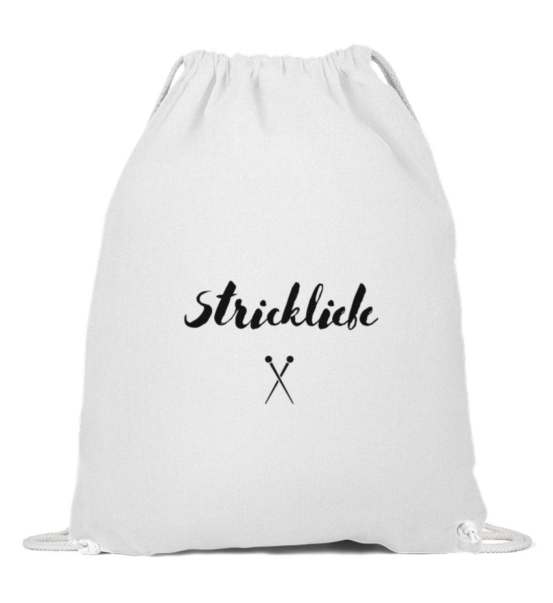 Stricktasche / Strickbeutel aus Baumwolle - Bobbel Wolle und Farbverlaufsgarn von Chiemseegarn