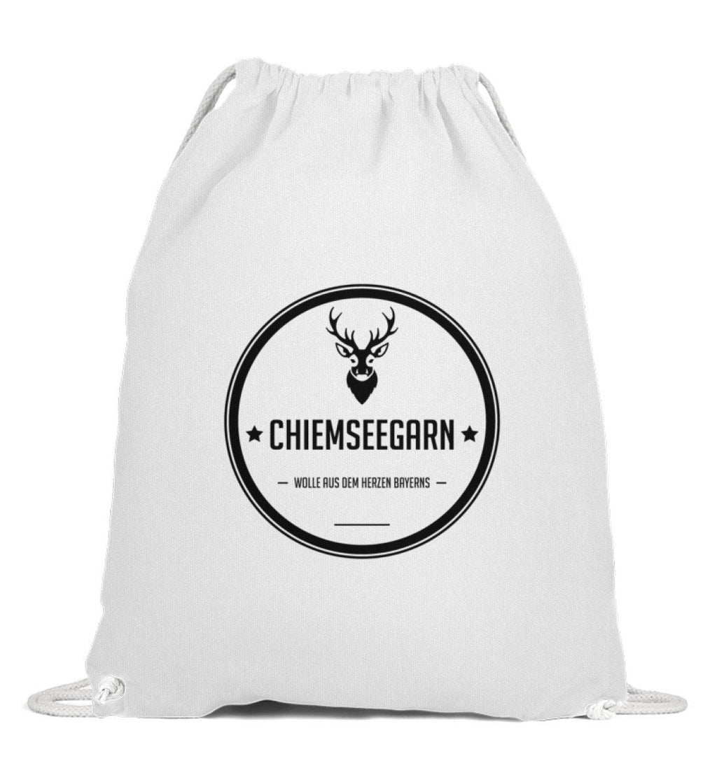 Stricktasche / Strickbeutel aus Baumwolle - Bobbel Wolle und Farbverlaufsgarn von Chiemseegarn