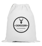 Stricktasche / Strickbeutel aus Baumwolle - Bobbel Wolle und Farbverlaufsgarn von Chiemseegarn