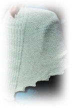 Stricktuch "Clouds" - Bobbel Wolle und Farbverlaufsgarn von Chiemseegarn