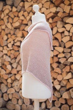 Tuch "Landleben" - Bobbel Wolle und Farbverlaufsgarn von Chiemseegarn