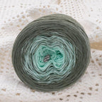 Walchensee - Bobbel Wolle und Farbverlaufsgarn von Chiemseegarn