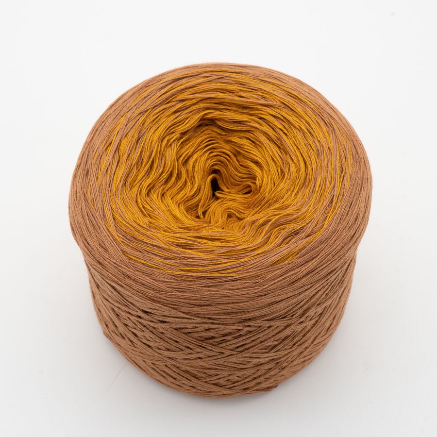 Waldspaziergang - Bobbel Wolle und Farbverlaufsgarn von Chiemseegarn