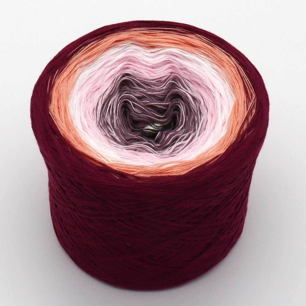 Winter in Lappland – Farbverlaufsgarn von Chiemseegarn