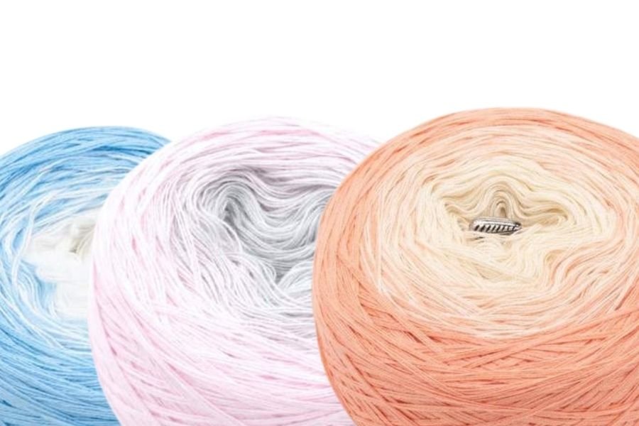 Wunschwicklung 2-farbig - Bobbel Wolle und Farbverlaufsgarn von Chiemseegarn