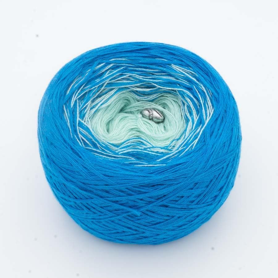 Zauber der Südsee - Bobbel Wolle und Farbverlaufsgarn von Chiemseegarn